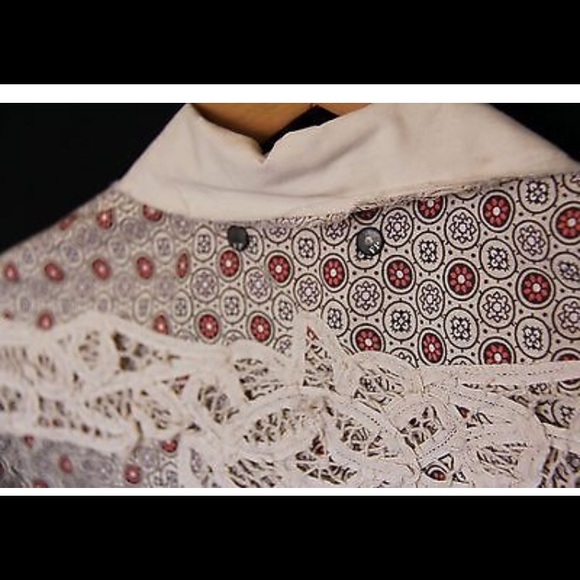 Free People bohemian button up blouse. - Picture 5 of 6